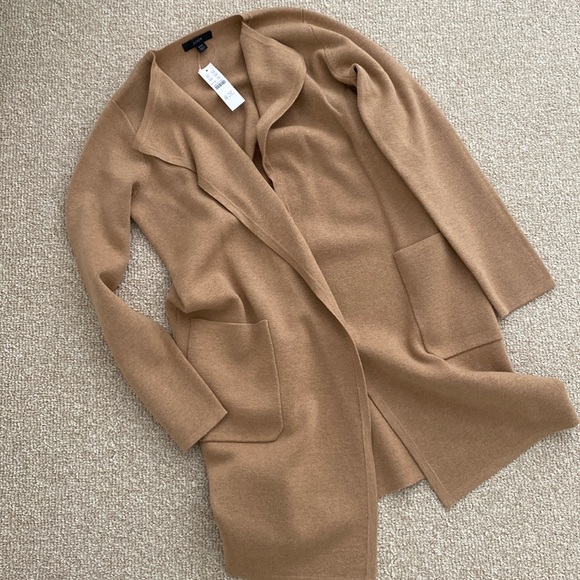 NWT - J. Crew Juliette collarless sweater-blazer - Picture 6 of 7